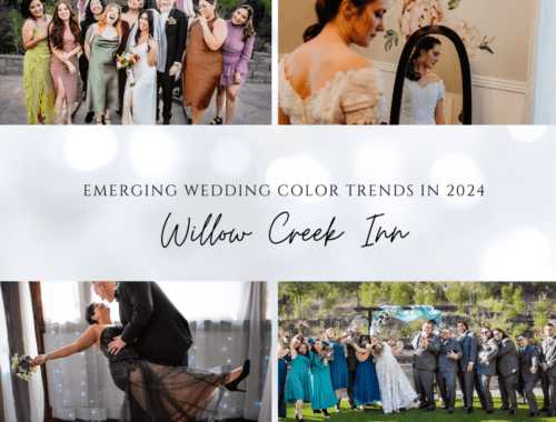 EMERGING WEDDING COLOR TRENDS IN 2024 - WILLOW CREEK INN