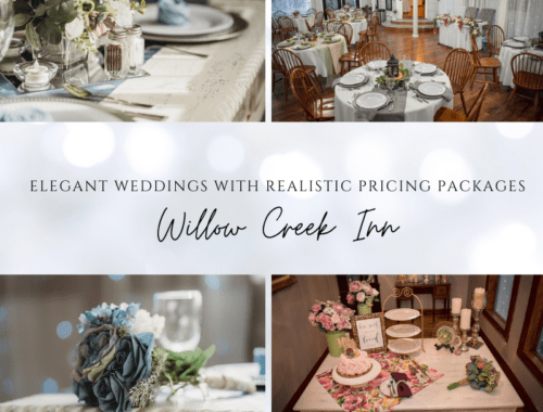 ELEGANT WEDDINGS WITH REALISTIC PRICING PACKAGES - WILLOW CREEK INN PRESCOTT ARIZONA